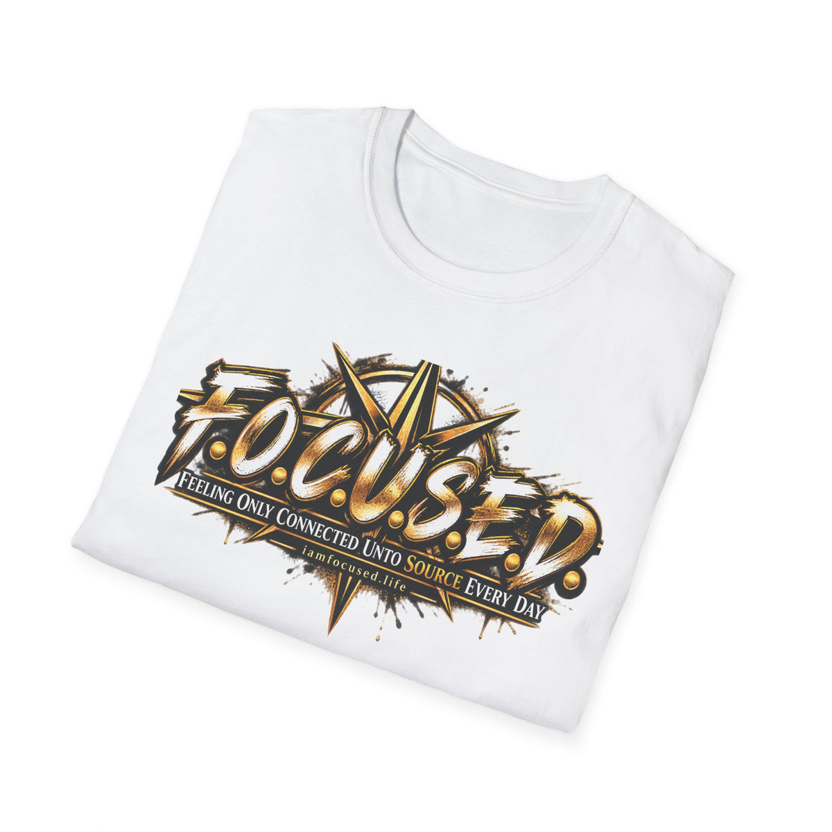 F.O.C.U.S.E.D.. Design Lab Number 1, Source Compass Unisex T-Shirt.