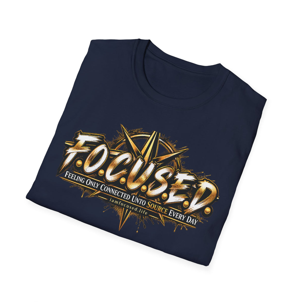 F.O.C.U.S.E.D.. Design Lab Number 1, Source Compass Unisex T-Shirt.