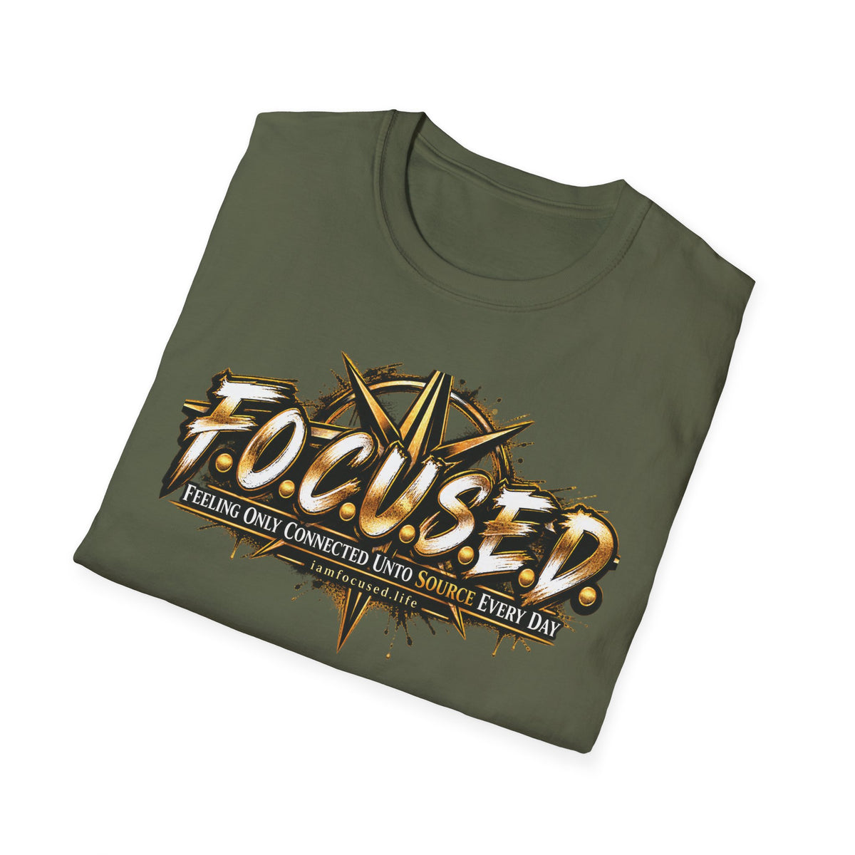 F.O.C.U.S.E.D.. Design Lab Number 1, Source Compass Unisex T-Shirt.