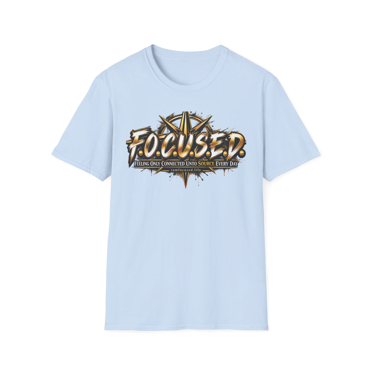 F.O.C.U.S.E.D.. Design Lab Number 1, Source Compass Unisex T-Shirt.