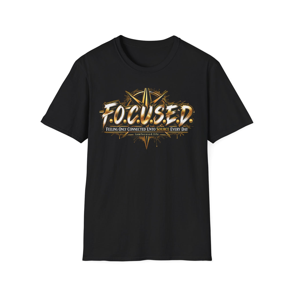 F.O.C.U.S.E.D.. Design Lab Number 1, Source Compass Unisex T-Shirt.