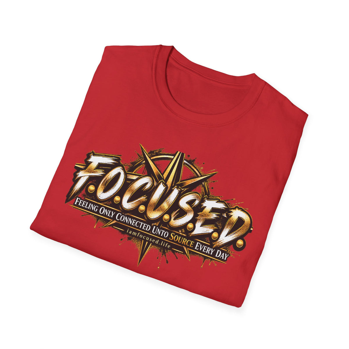 F.O.C.U.S.E.D.. Design Lab Number 1, Source Compass Unisex T-Shirt.