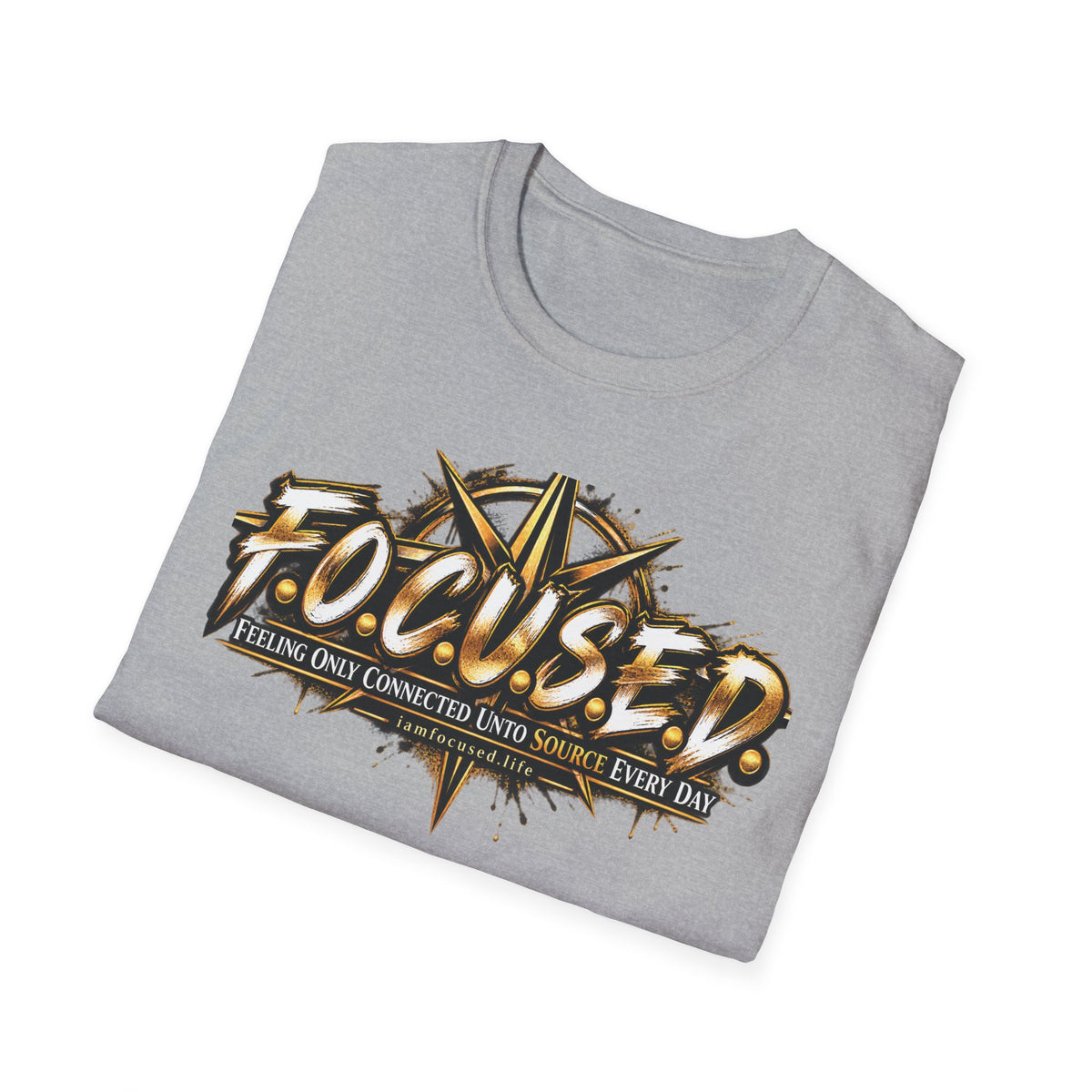 F.O.C.U.S.E.D.. Design Lab Number 1, Source Compass Unisex T-Shirt.
