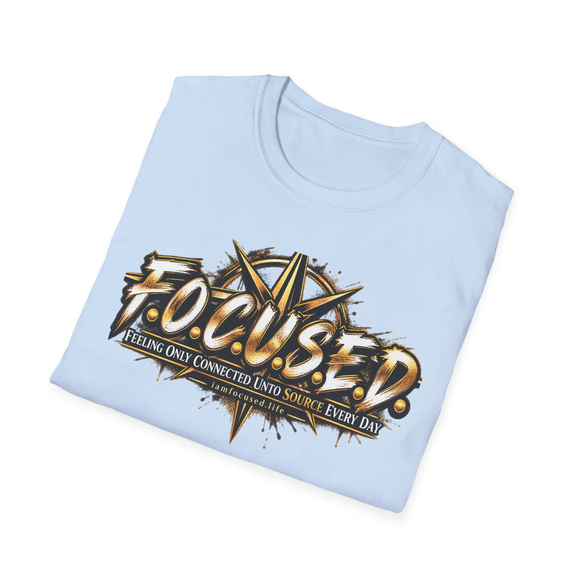 F.O.C.U.S.E.D.. Design Lab Number 1, Source Compass Unisex T-Shirt.