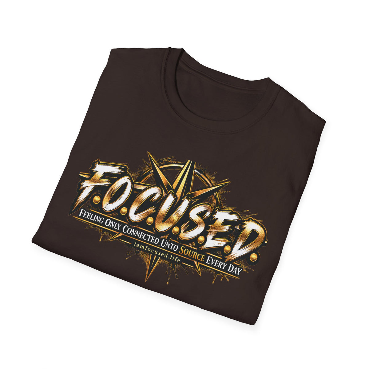 F.O.C.U.S.E.D.. Design Lab Number 1, Source Compass Unisex T-Shirt.