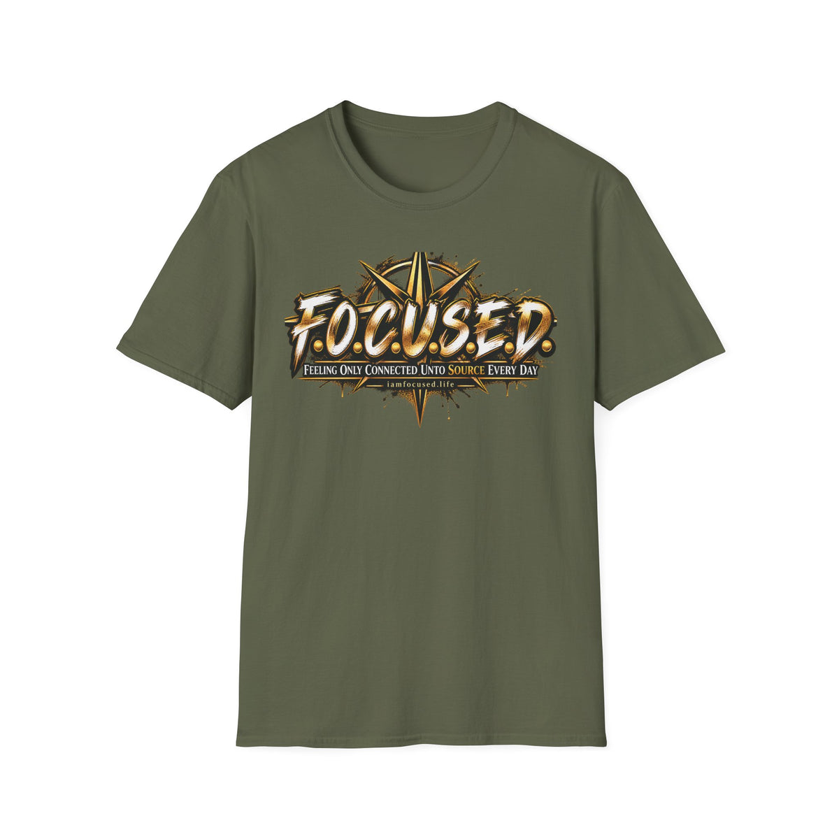 F.O.C.U.S.E.D.. Design Lab Number 1, Source Compass Unisex T-Shirt.