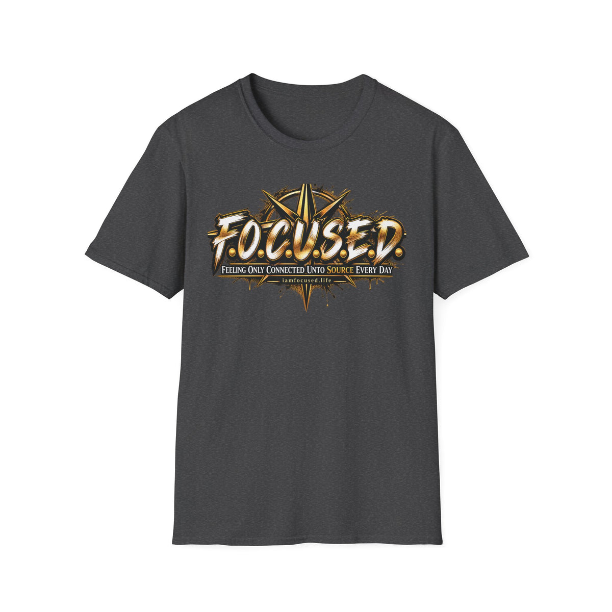 F.O.C.U.S.E.D.. Design Lab Number 1, Source Compass Unisex T-Shirt.