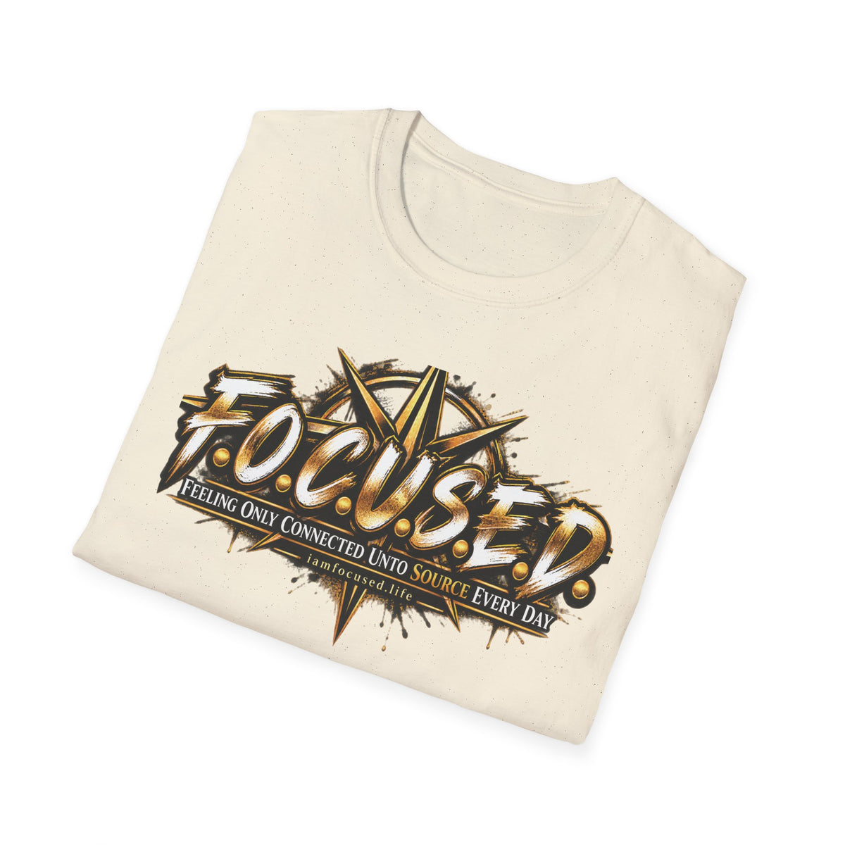 F.O.C.U.S.E.D.. Design Lab Number 1, Source Compass Unisex T-Shirt.