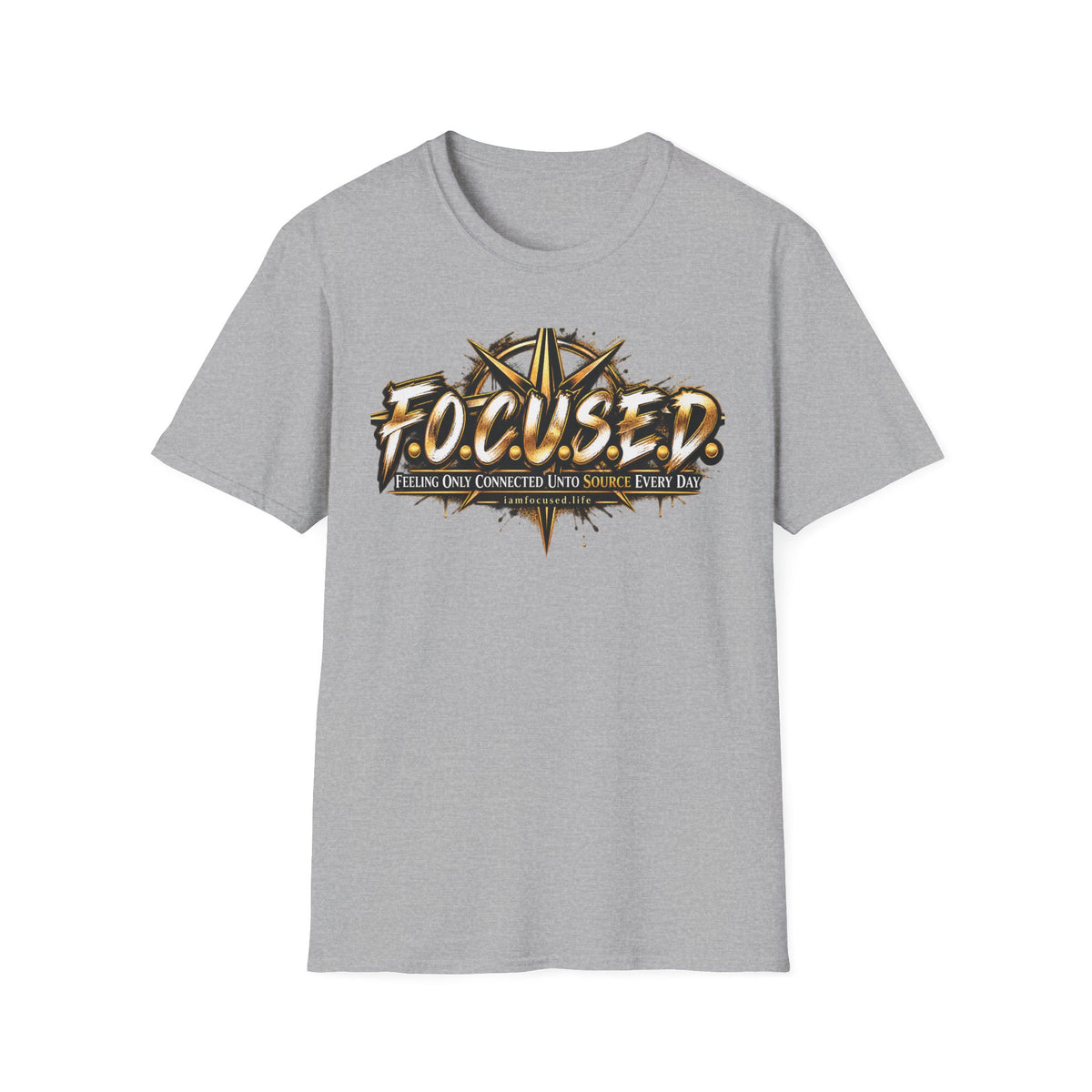 F.O.C.U.S.E.D.. Design Lab Number 1, Source Compass Unisex T-Shirt.