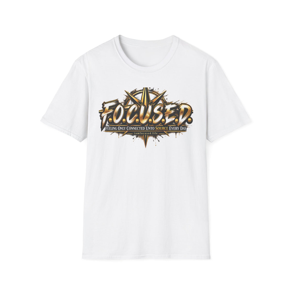 F.O.C.U.S.E.D.. Design Lab Number 1, Source Compass Unisex T-Shirt.