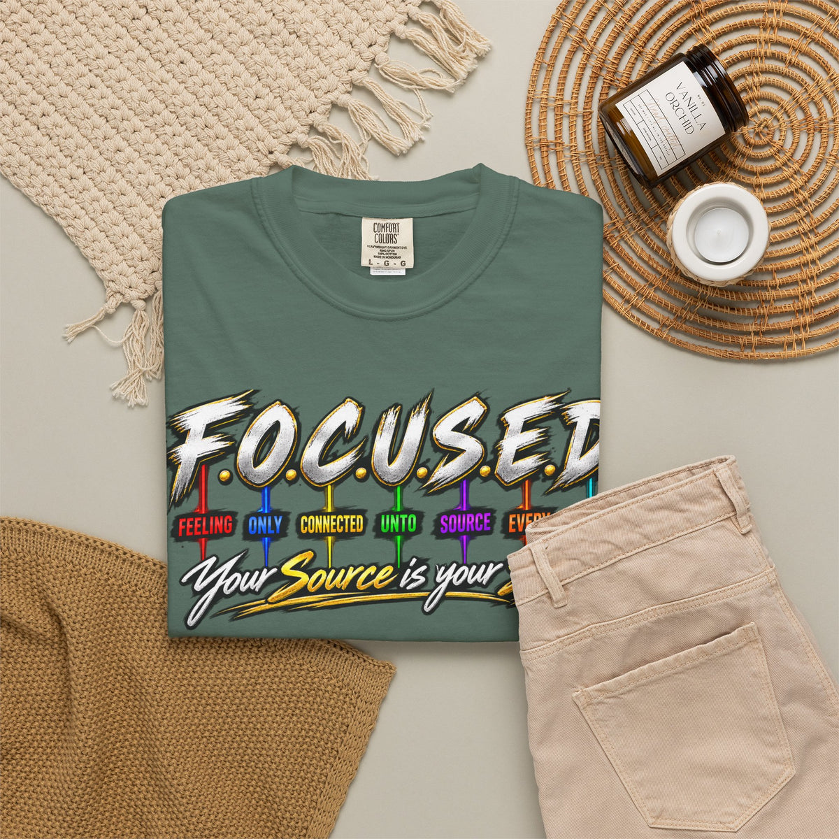 F.O.C.U.S.E.D. Signature Tee – Your Source Is Your Source