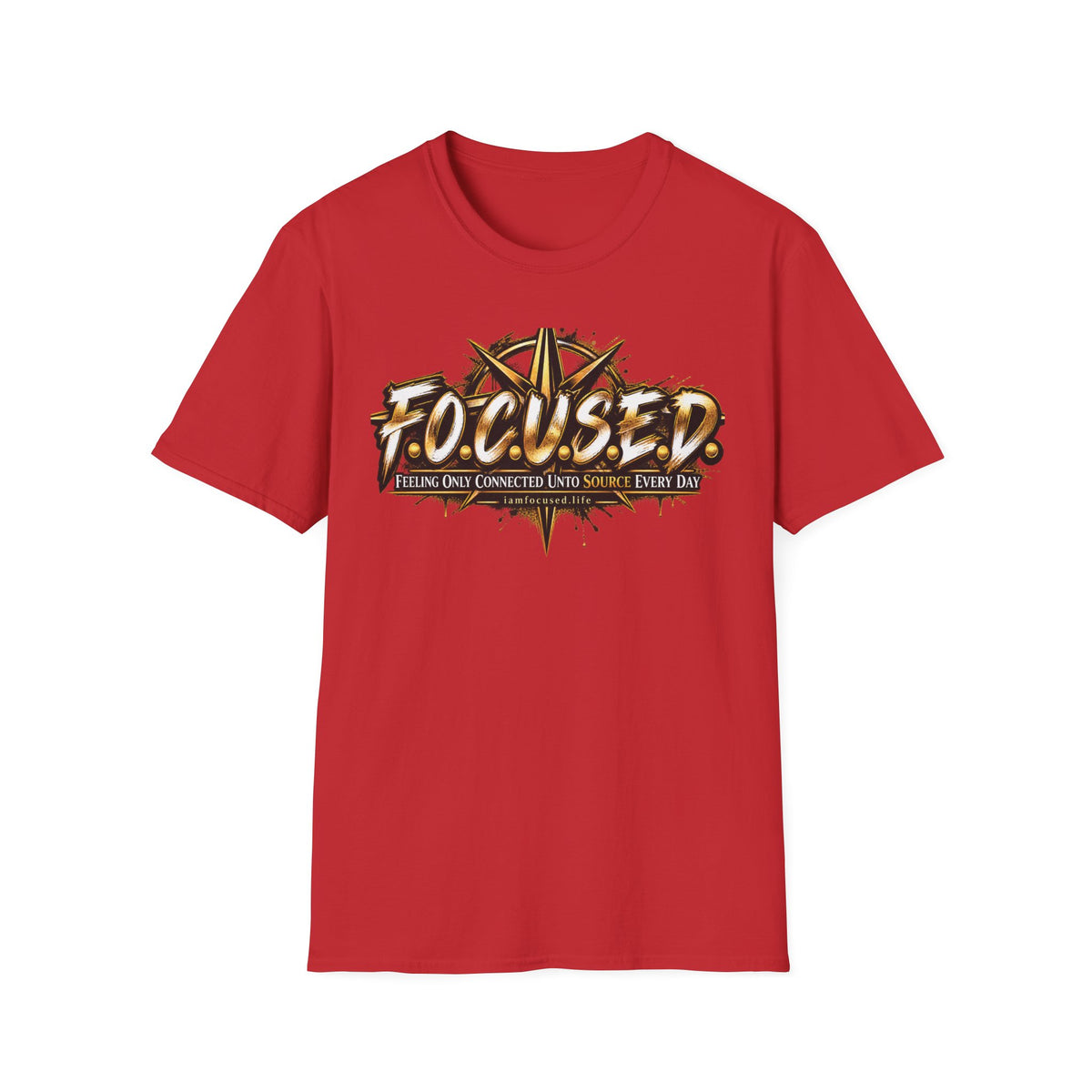 F.O.C.U.S.E.D.. Design Lab Number 1, Source Compass Unisex T-Shirt.