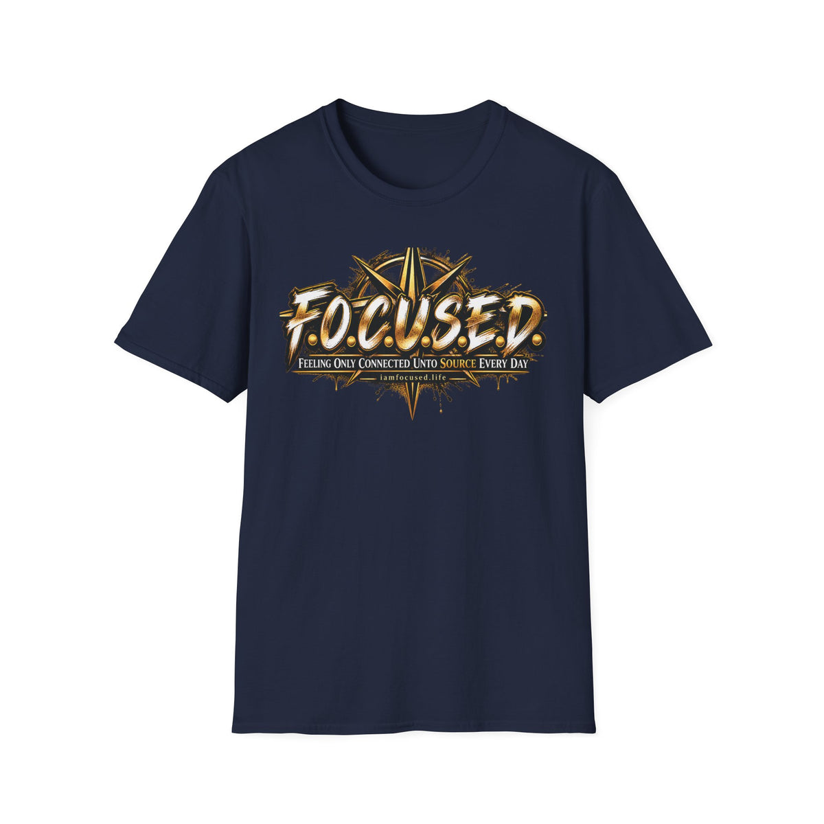 F.O.C.U.S.E.D.. Design Lab Number 1, Source Compass Unisex T-Shirt.
